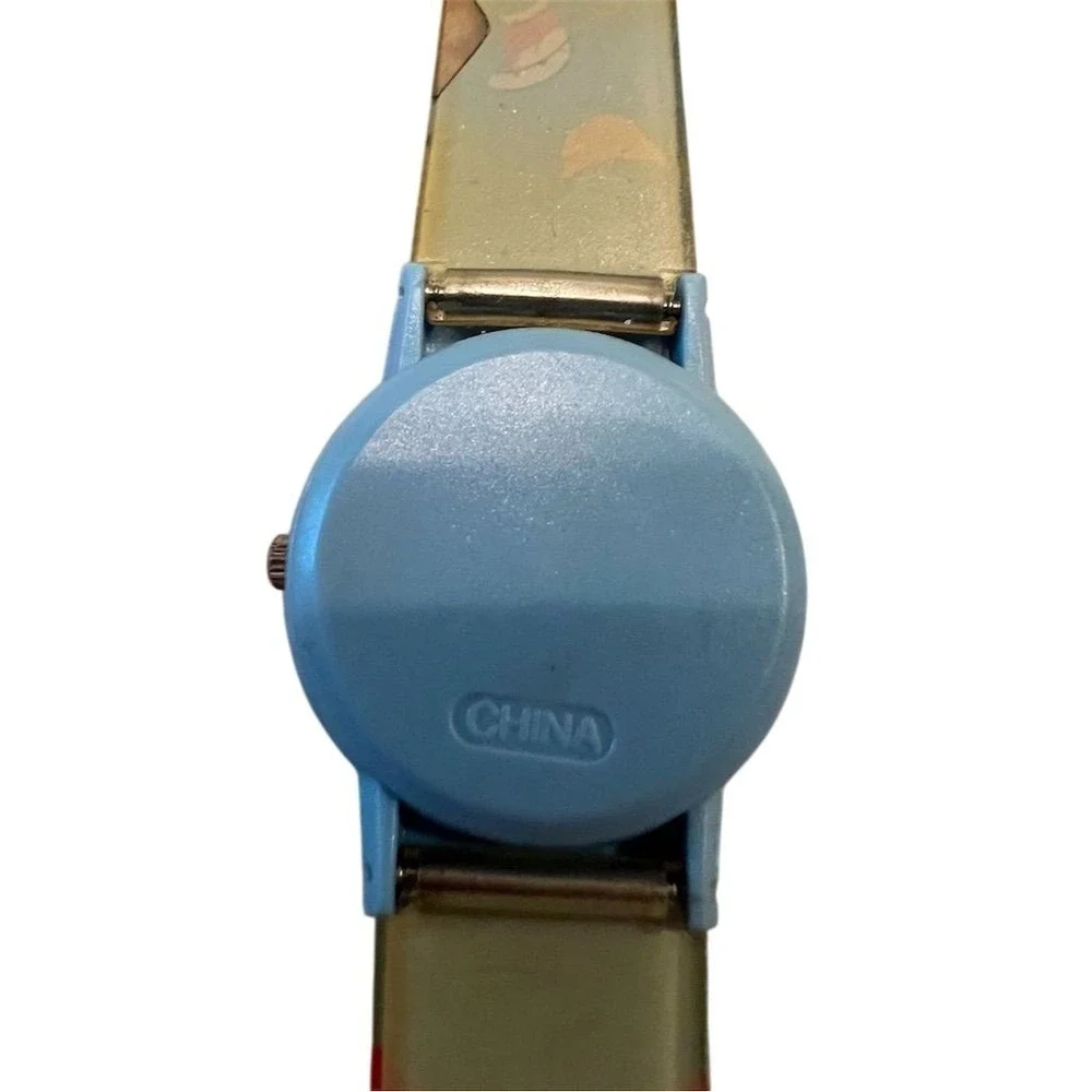 Vintage Disney Aladdin Genie Kids Digital Watch‎ Blue Quartz tested